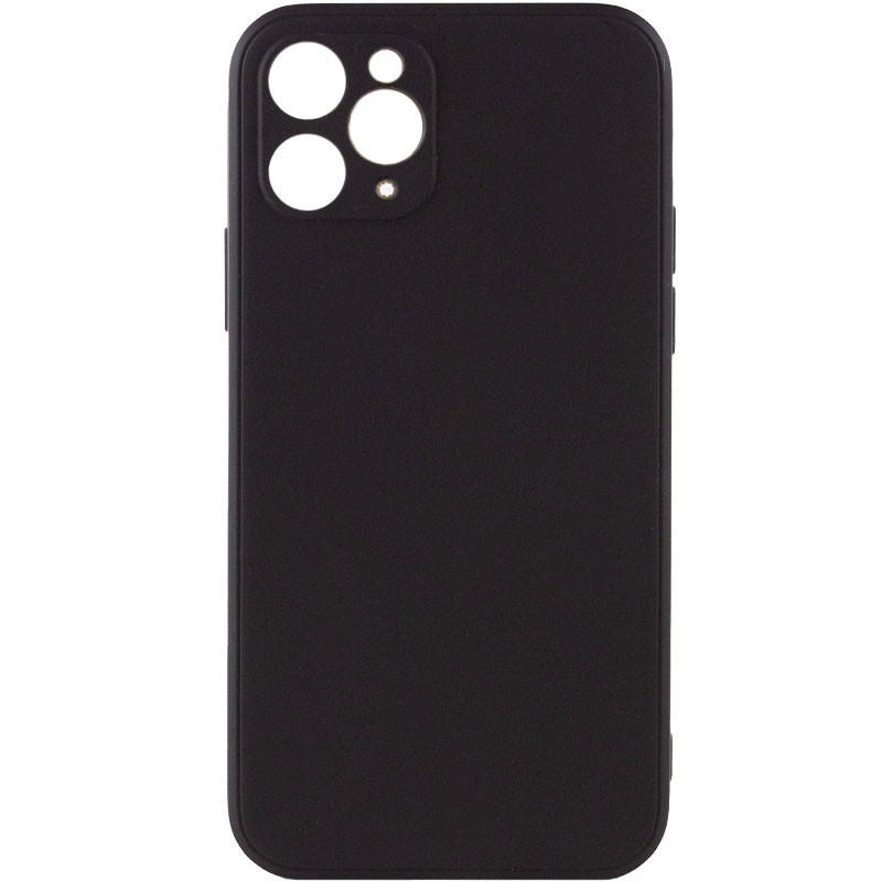 

Силиконовый Чехол с защитой камеры для Apple iPhone 11 Pro (5.8") (Черный / Black)