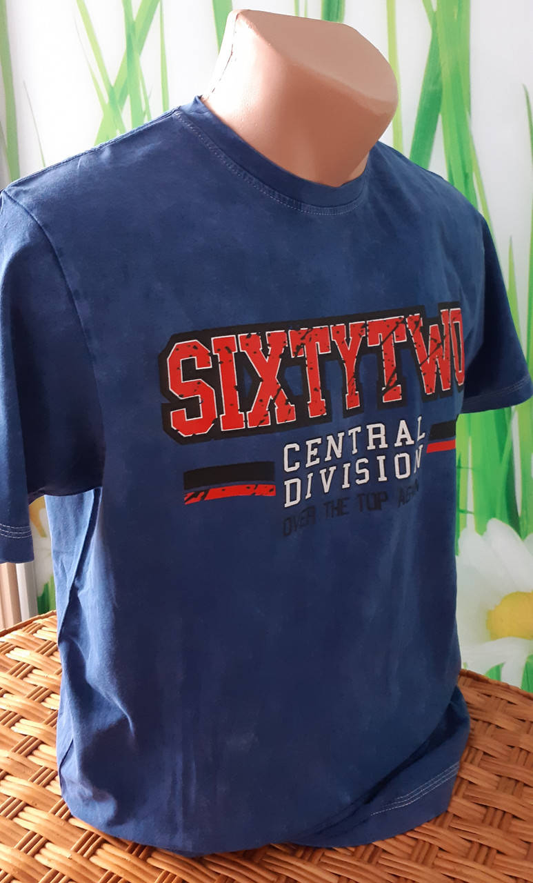 

Футболка мужская M(46р) 20P322 SIXTYTWO джинс Valimark