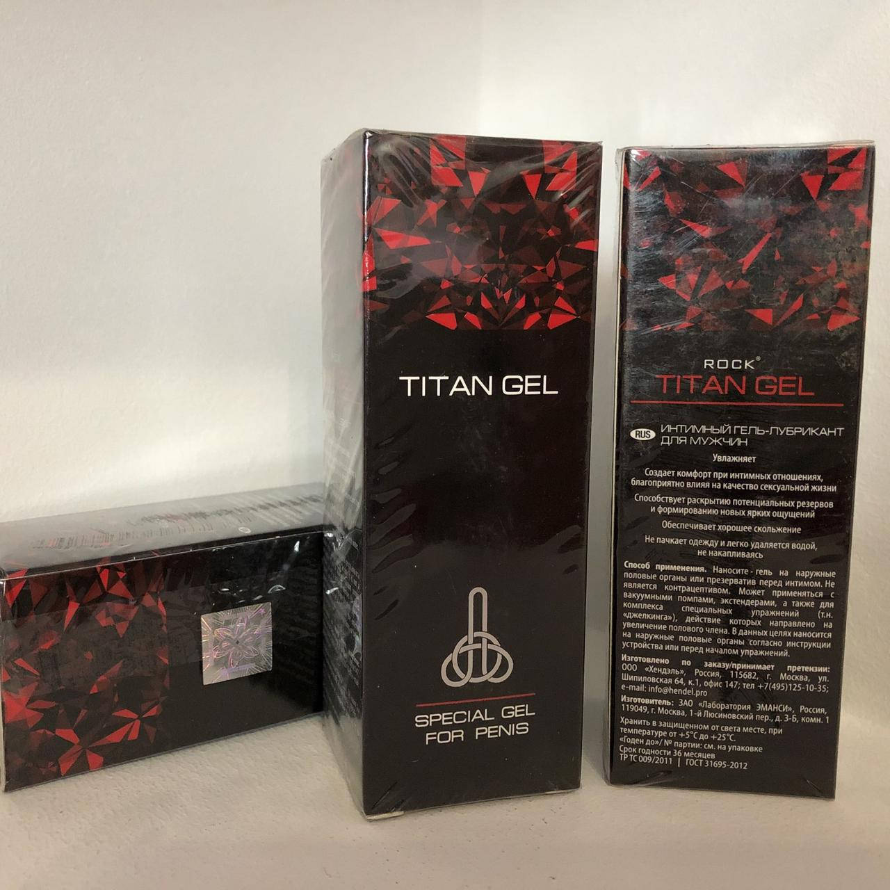 

Титан Titan - гель для увеличения члена