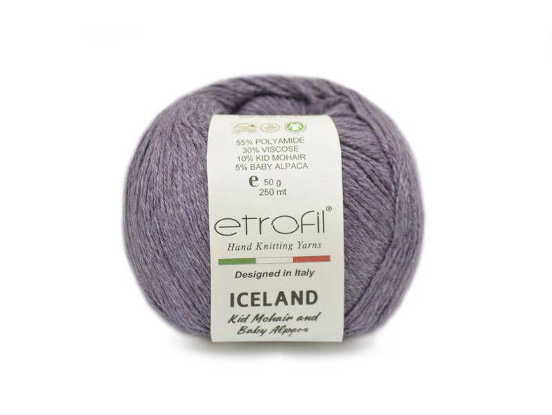 

Etrofil Iceland Kid Mohair, Лаванда №1012, Фиолетовый