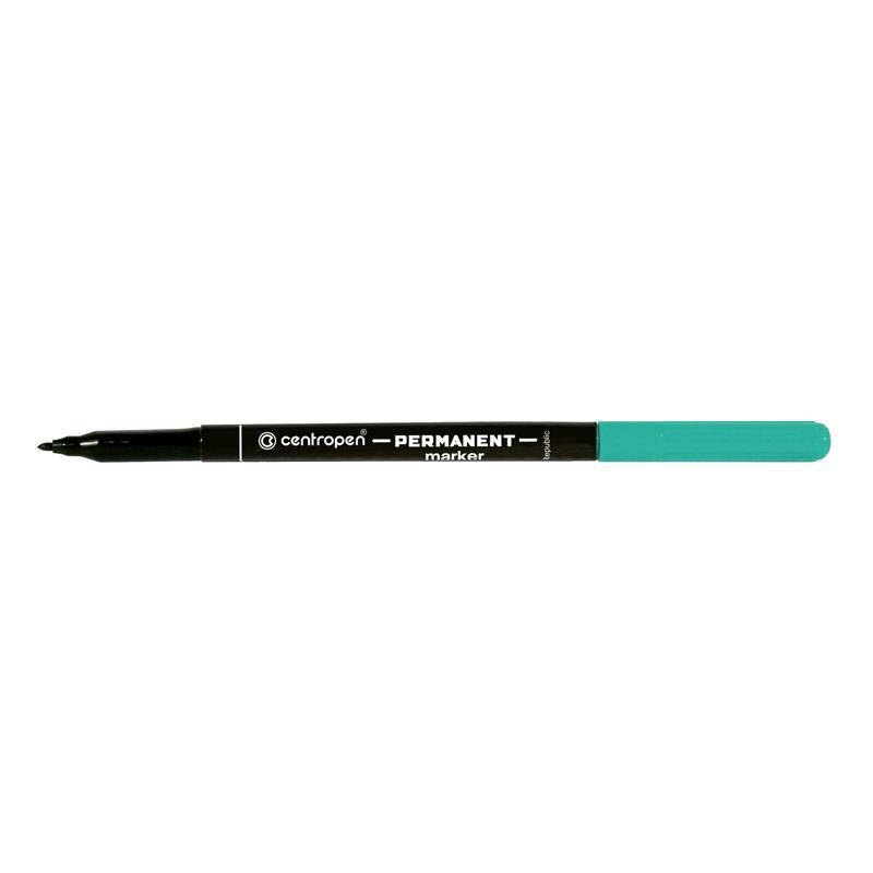 

Маркер CENTROPEN Permanent 2536/04, 1 мм зелёный (6117), Черный