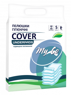 

Впитывающие пеленки для взрослых MyCo Cover 60х60 5 шт