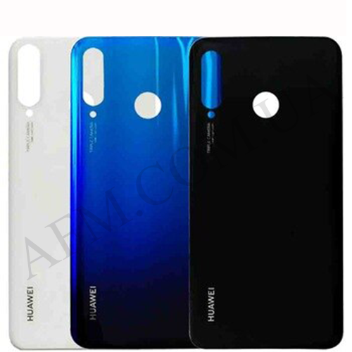 

Задняя крышка Huawei P30 Lite (MAR- L21)/ Nova 4e синяя Peacock Blue, Синий