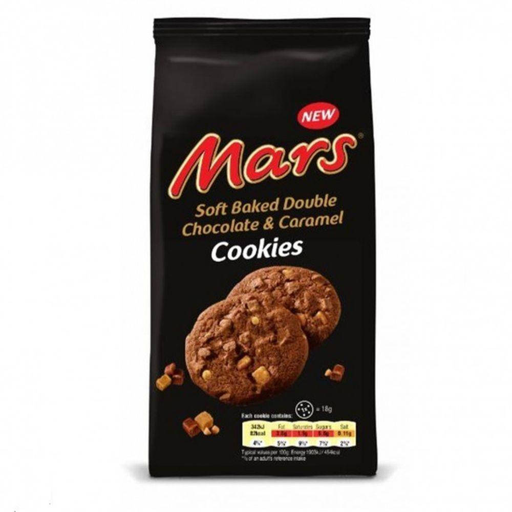 

Печенье Mars Soft Double Chocolate Cookies Caramel 162 g