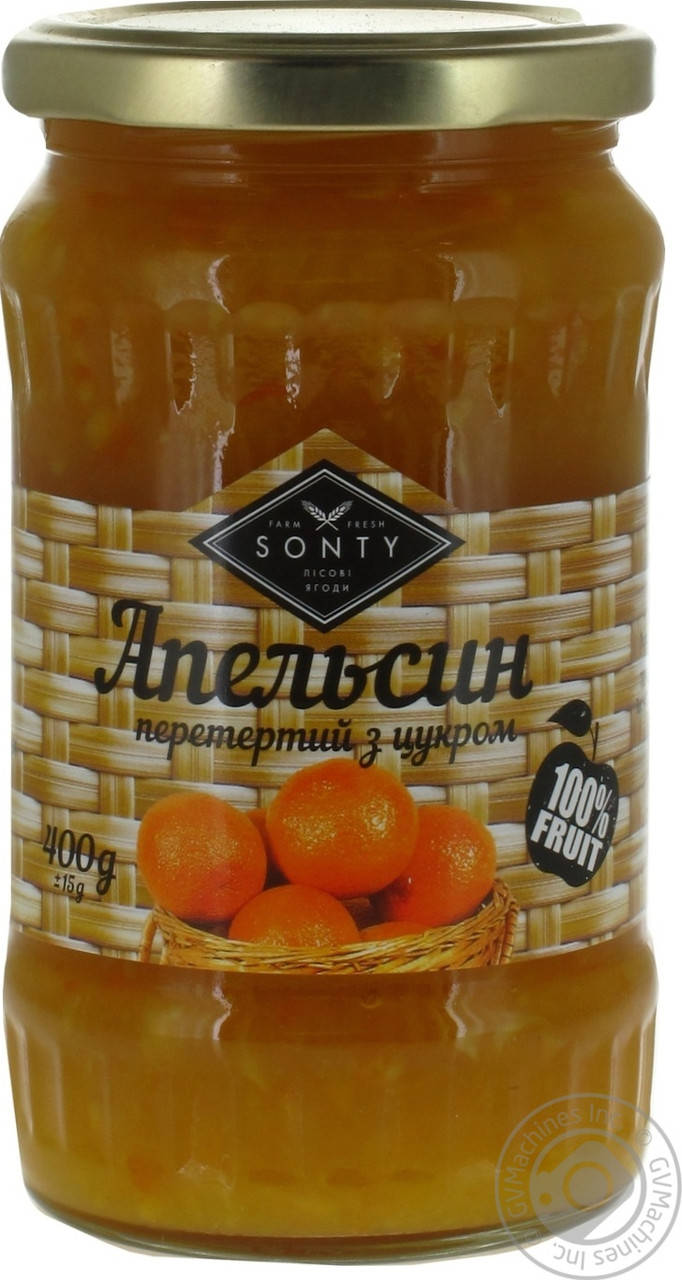 

Апельсин перетертий з цукром 400Г