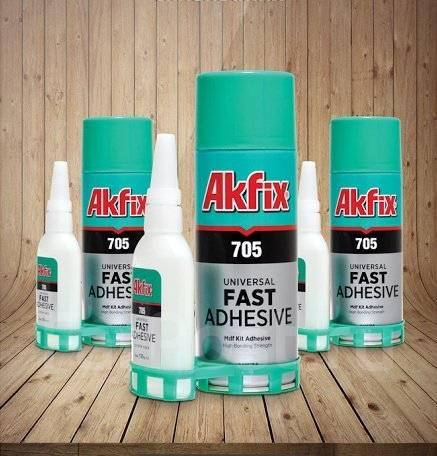 

Гелевый клей AKFIX 705 + Активатор 400+100 mg