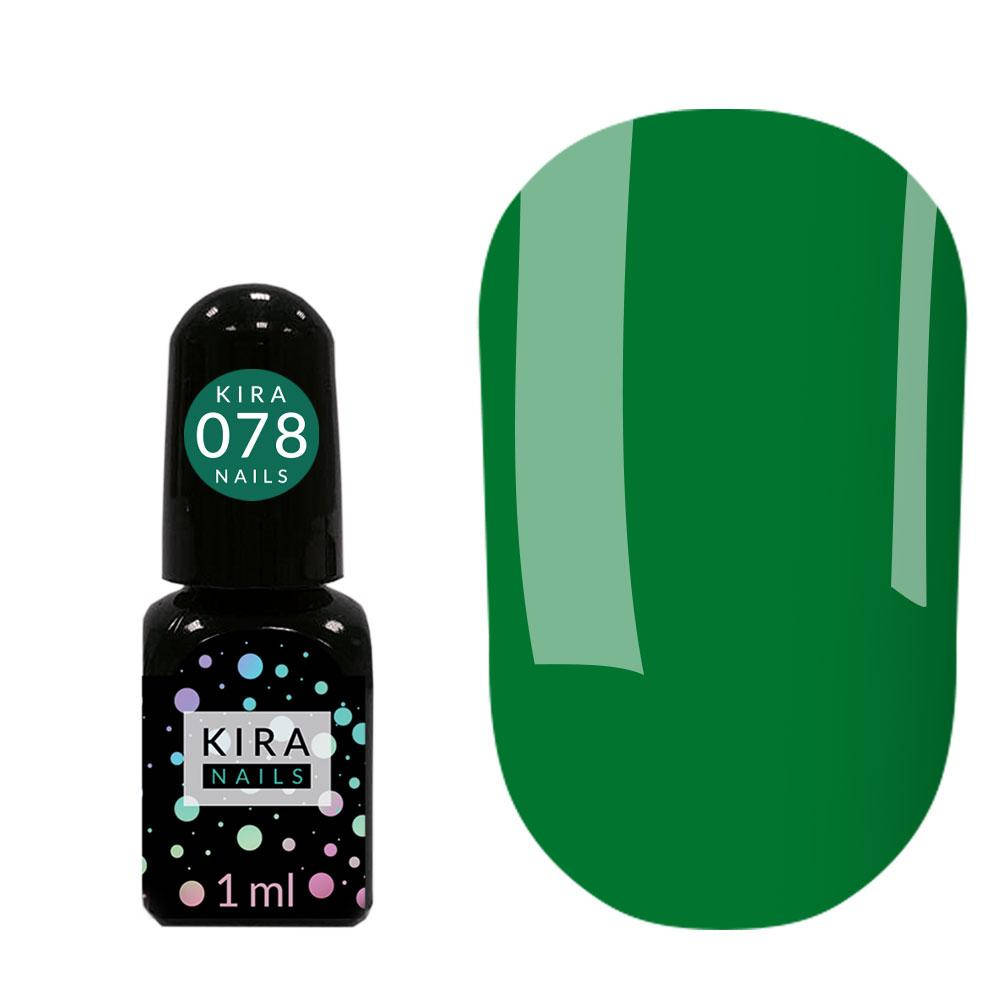 

Гель-лак Kira Nails Mini №078 обьем 1 мл