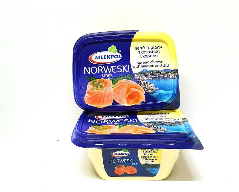 

Крем-сыр "Mlekpol" Норвежский вкус фасовка 0.150 kg