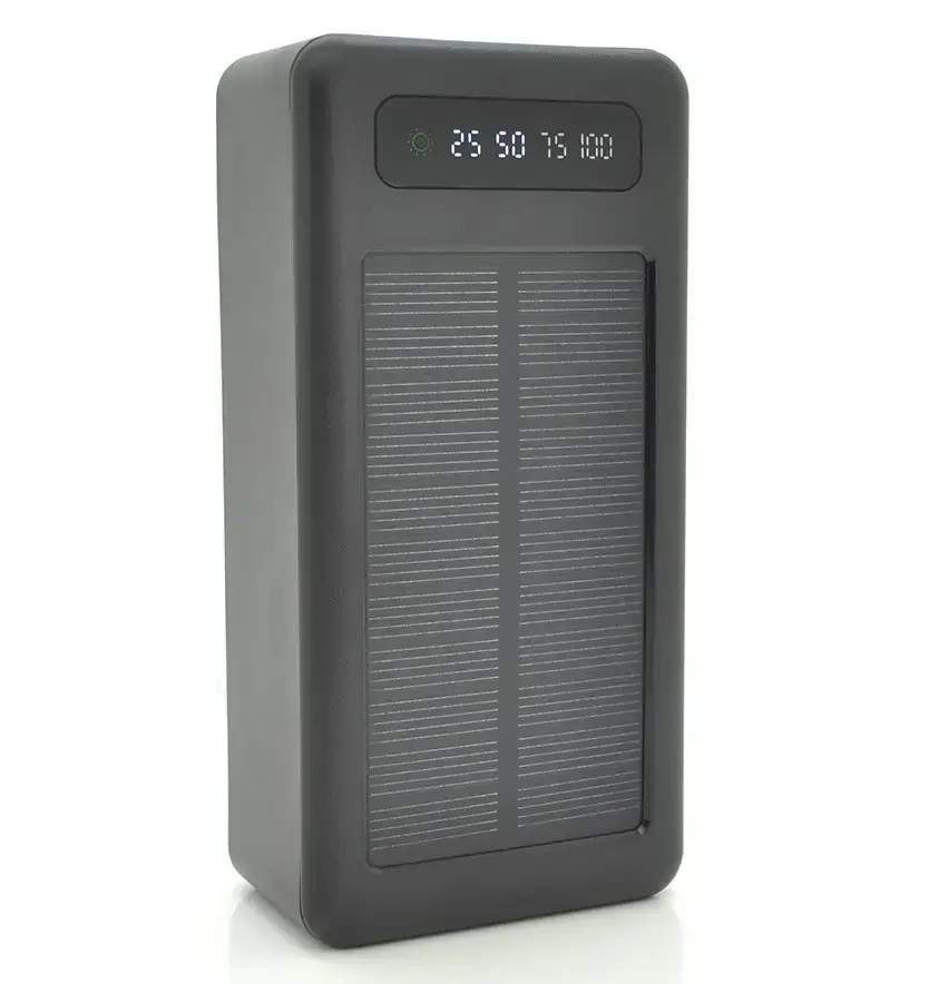 

Портативная зарядка на солнечных батареях Power bank Solar PLO-SP20G 20000mAh
