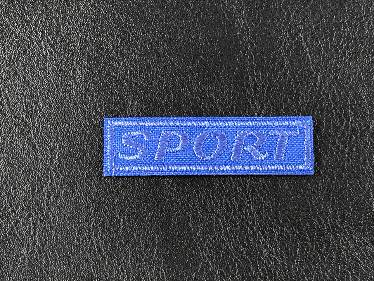 

Нашивка SPORT цвет синий 50х13 мм