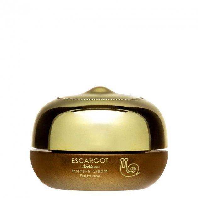 

Антивозрастной улиточный крем для лица FARMSTAY ESCARGOT NOBLESSE INTENSIVE CREAM - 50 мл