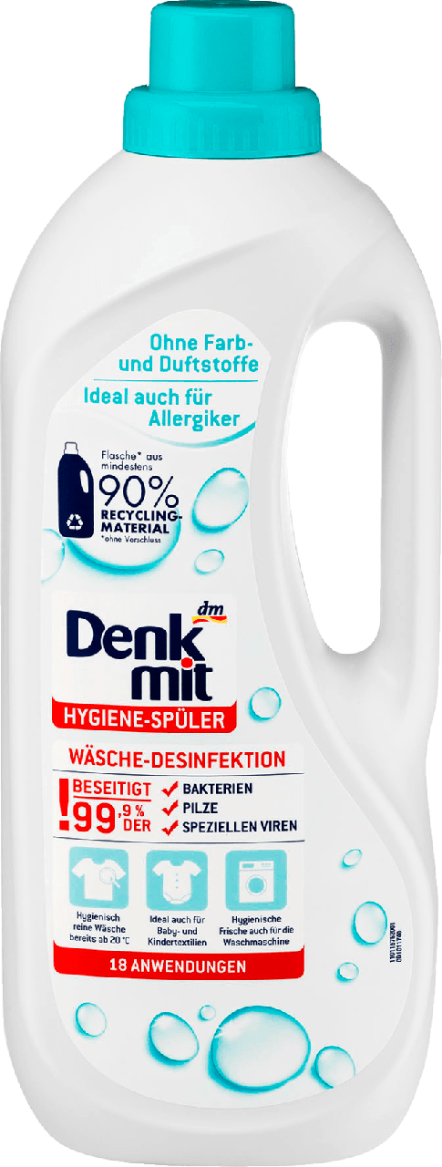 

Гигиенический ополаскиватель для белья Denkmit Hygienespüler, Sensitive, 1.5 L