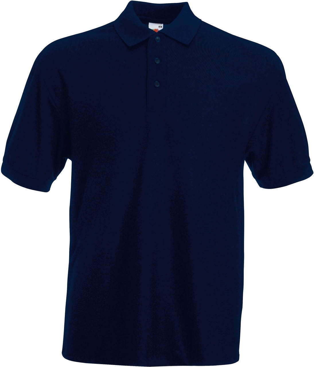 

Мужская футболка поло Fruit of the loom polo с воротником Глубоко-темно-синий, S