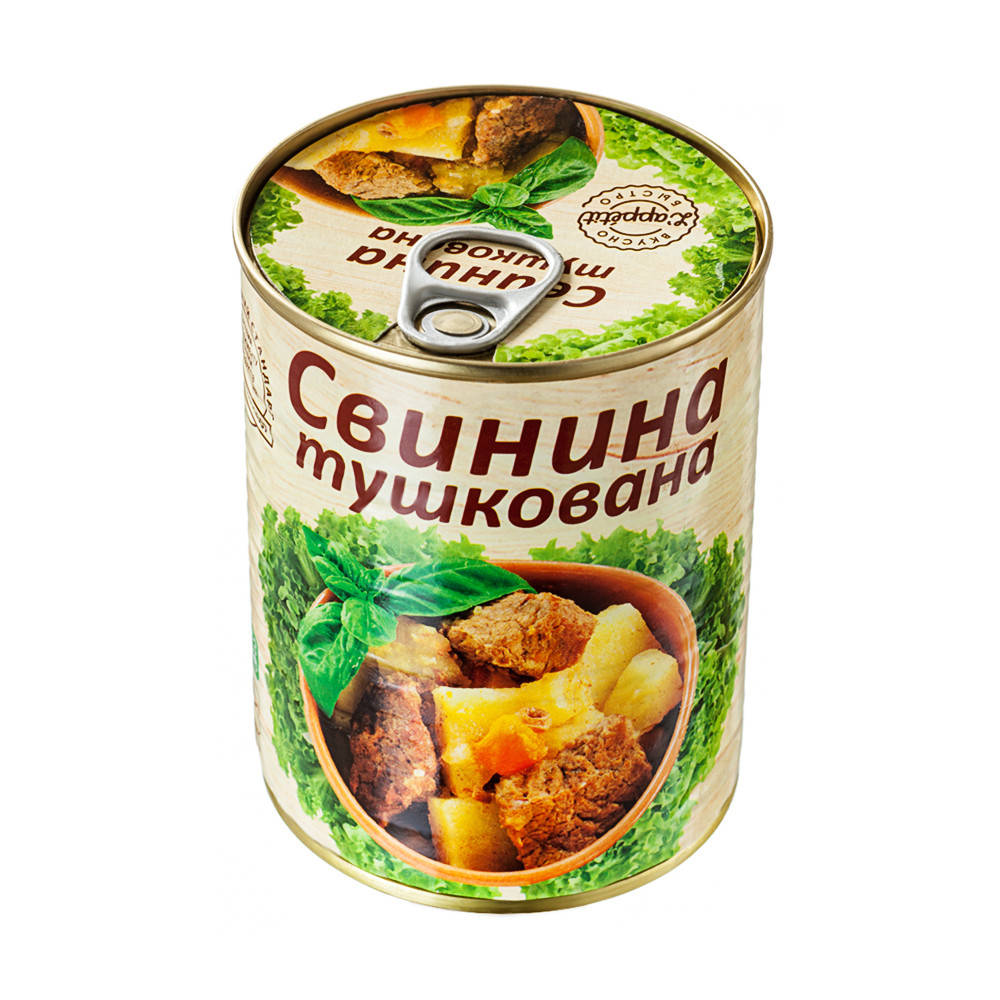 

Свинина тушеная L'appetit 340 г