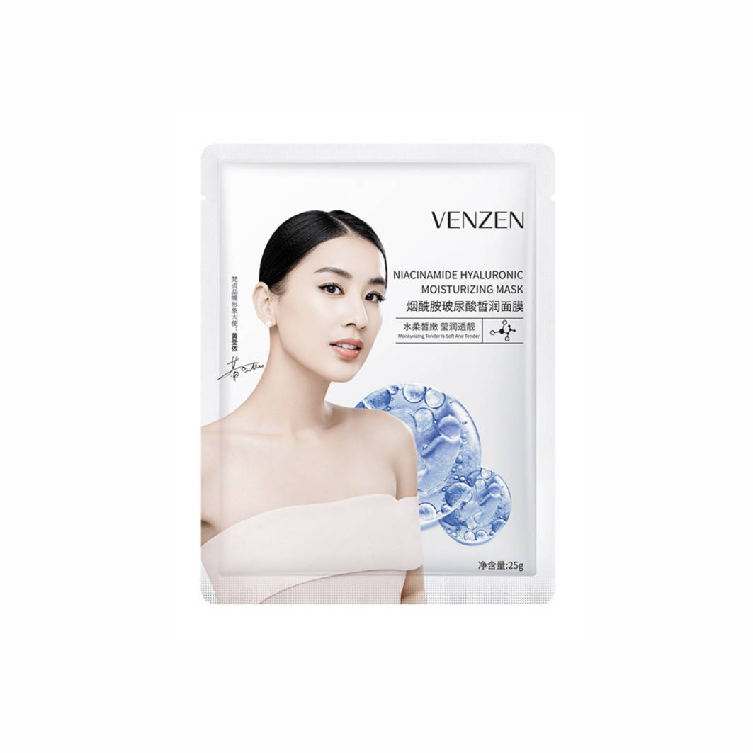 

Маска для лица с ниацинамидом Venzen Niacinamide Hyaluronic Moisturizing Mask