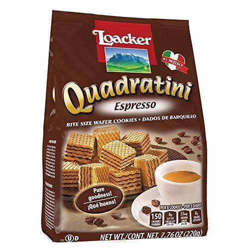 

Вафли Loacker Quadratini Espresso 220 g