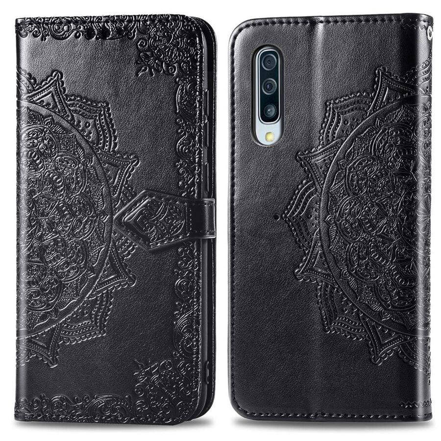 

Кожаный чехол (книжка) Art Case с визитницей для Samsung Galaxy A50 (A505F) / A50s / A30s Черный