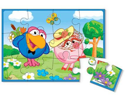 

Пазлы мягкие А5 "Смешарики" VT1103-35