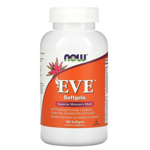 

Витамины разработаные специально для женщин, Now Foods Eve 180 капсул
