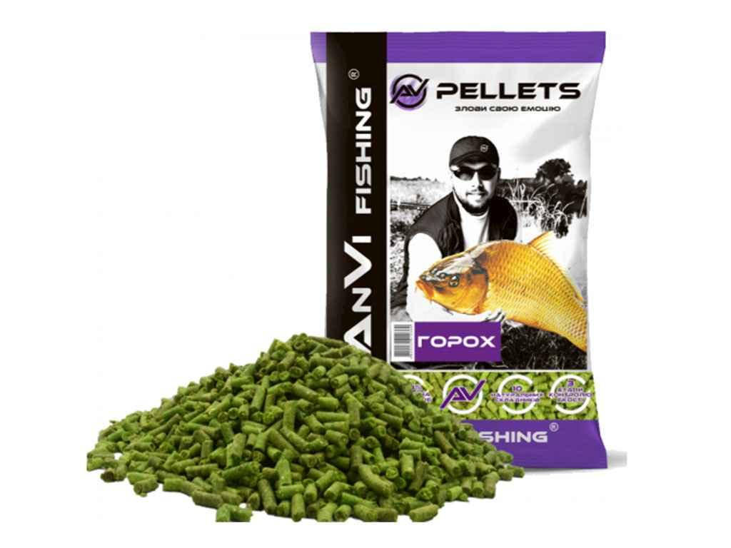 

Принада в гранулах фідер Pellets Горох 3мм. 1 кг. ТМ ANVI-FISHING
