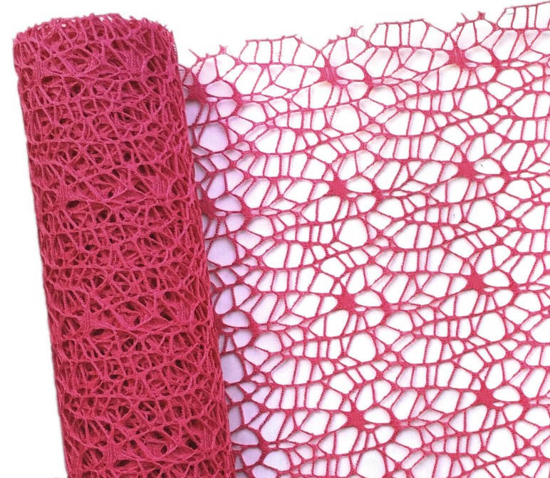 

Сетка флористическая "Poly Net” бордовая, (50 см х 5 ярдов)