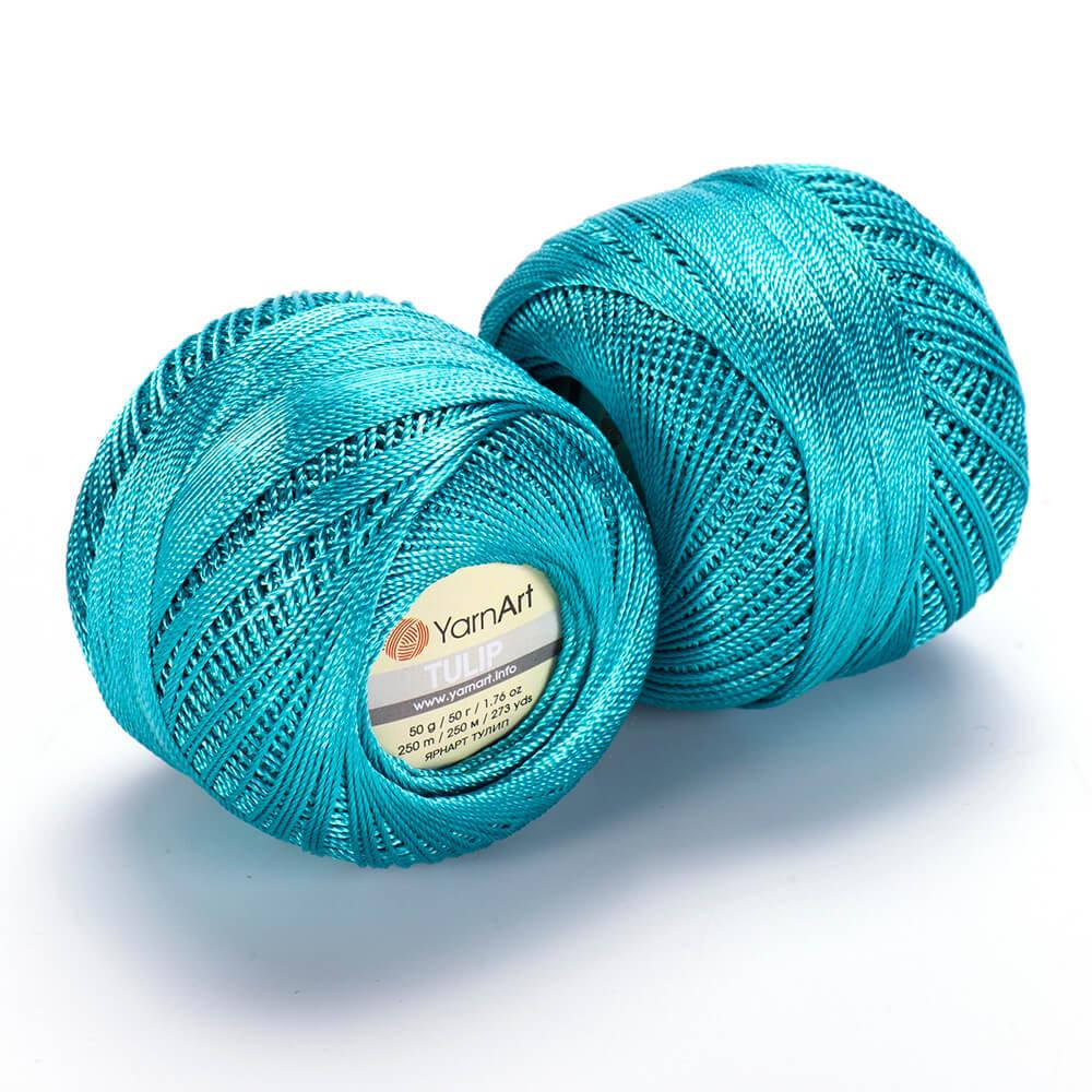 

Yarnart Tulip № 480 бирюза