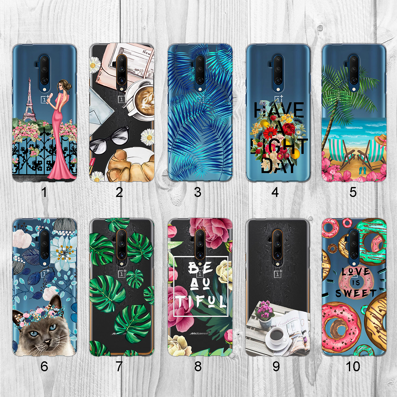

Силиконовый чехол с рисунком для OnePlus 7T Pro (new collection)