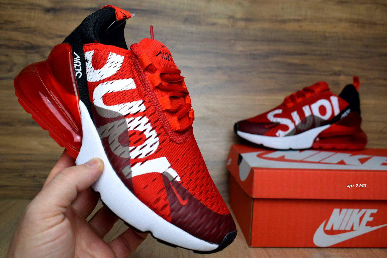 

Женские кроссовки Nike Air Max 270 Supreme, Красный
