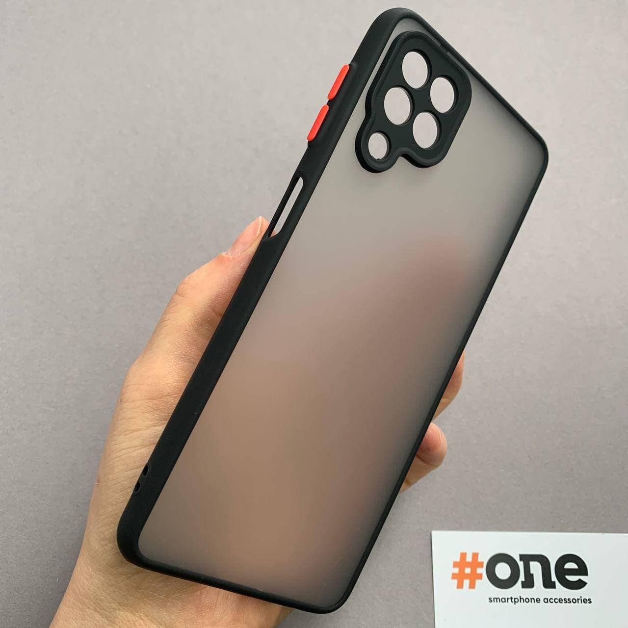 

Чехол для Samsung Galaxy A22 с цветными кнопками плотный матовый чехол на телефон самсунг а22 черный TCB