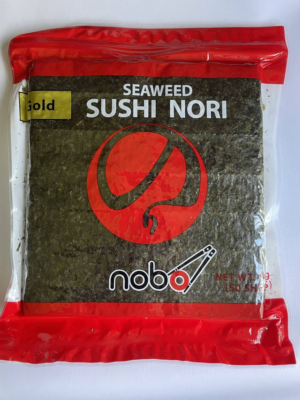 

Водоросли нори голд 50 листов,nobo