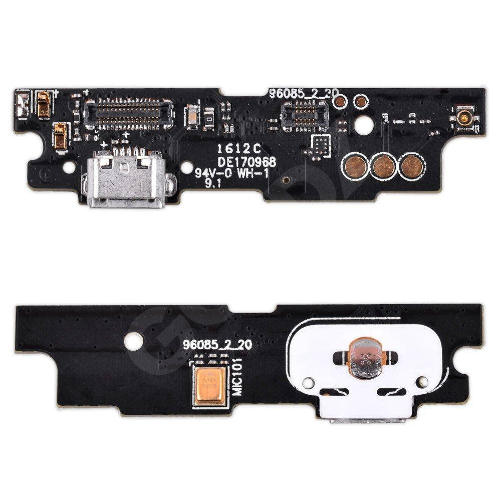 

Разъем зарядки для телефона Meizu M3 Note с нижней платой и внутренней кнопкой Home, версия M681h