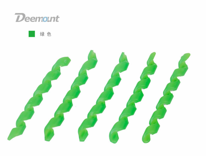 

Защита кабеля / протектор / защита рубашек силикон от перетирания кабелей и ЛКП «спиральки» ТМ «Deemount» ЗЕЛЁНЫЙ