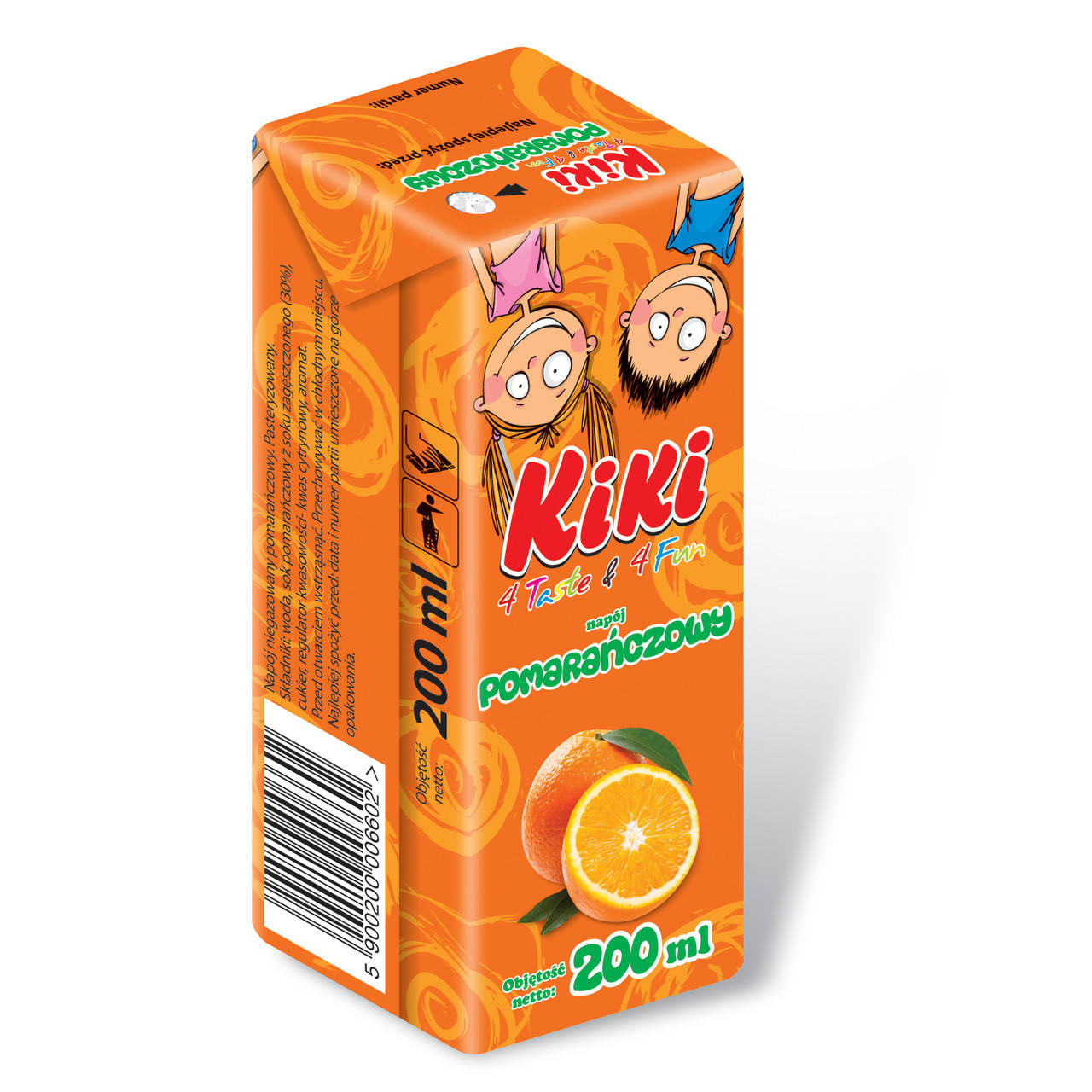 

Апельсиновый нектар Kiki 200 мл