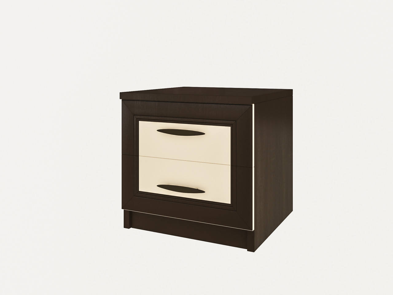 

Тумба приліжкова з ДСП в спальню Соня світлий венге/темний венге (2 шт.) Світ Меблів