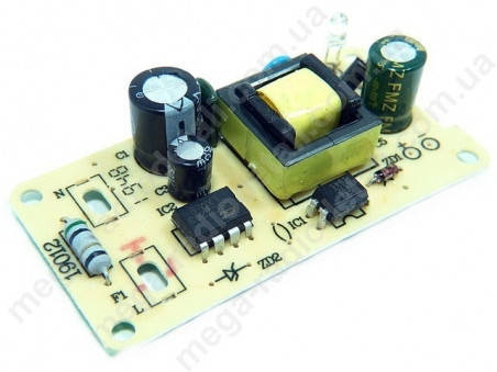 

Блок живлення 12V 1A (плата 65x35х15mm)