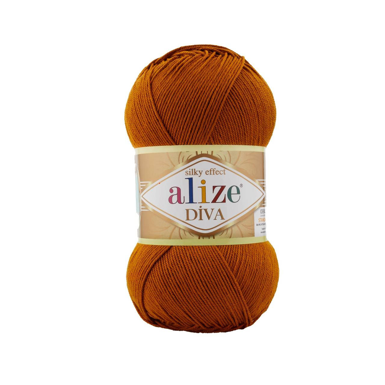 

Alize Diva табачный № 234, Коричневый