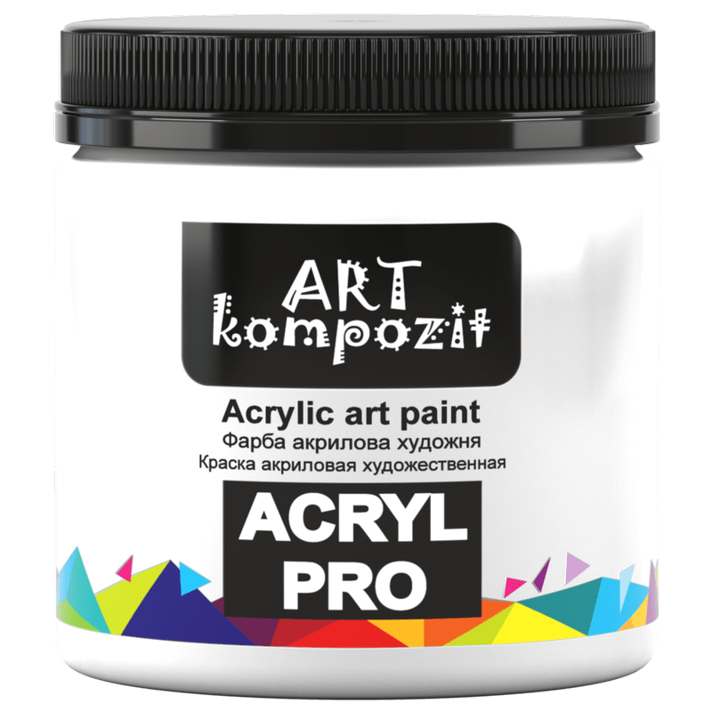 

Фарба акрилова ART Kompozit Білила титанові 430мл