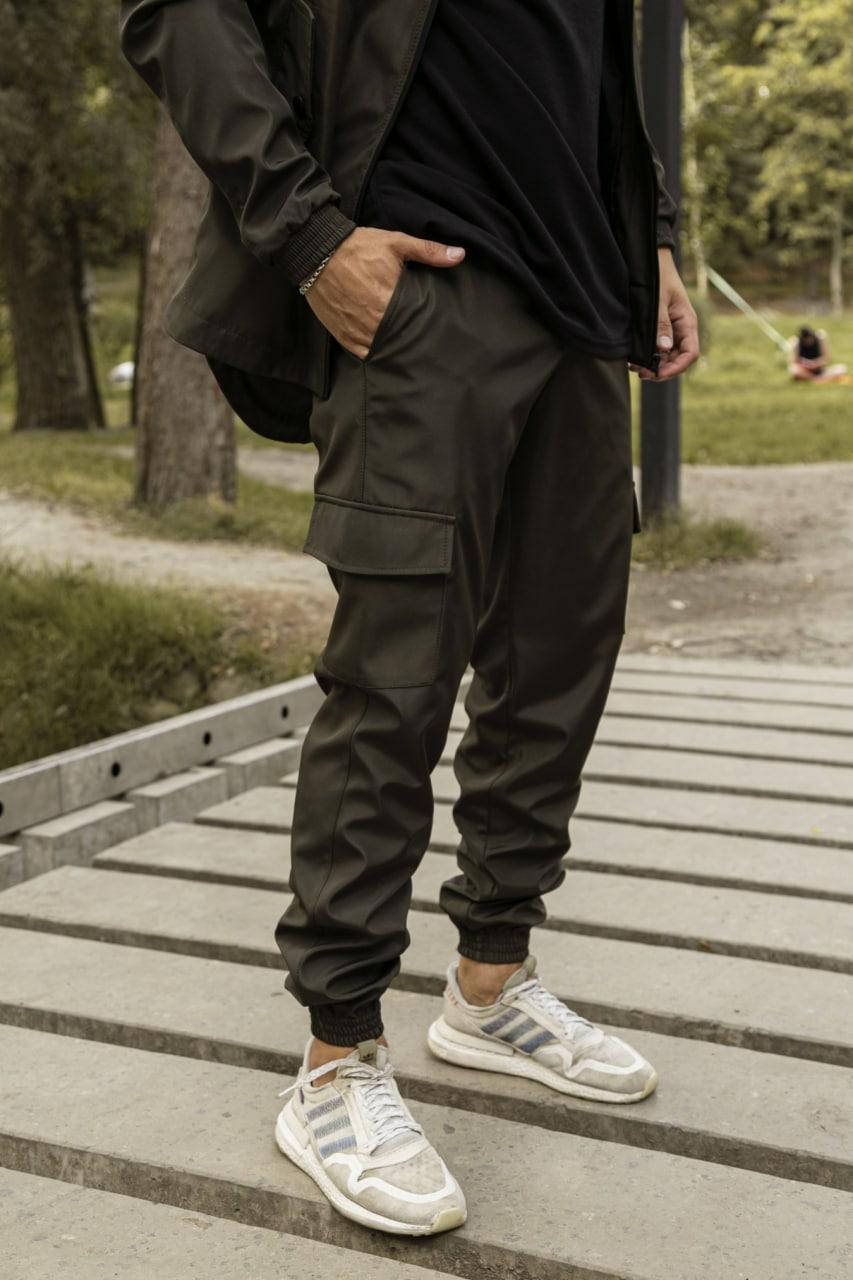 

Карго штаны зеленые мужские Easy | Тактические штаны мужские In 1689, Зелёный