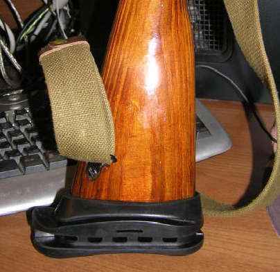 

Амортизатор (тыльник, затыльник) "КАЛОША" для деревянного приклада СКС 1.5см