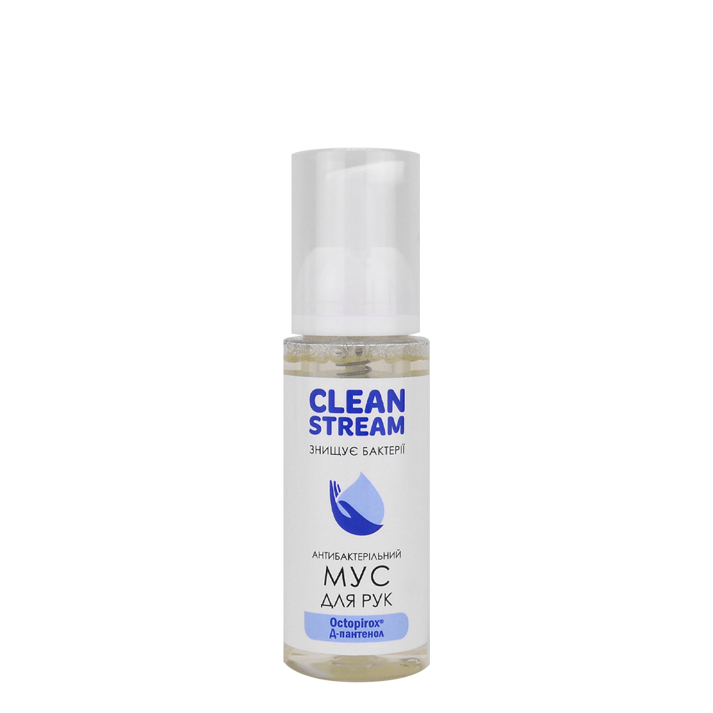 

Антибактериальный мусс для рук CLEAN STREAM 80 мл