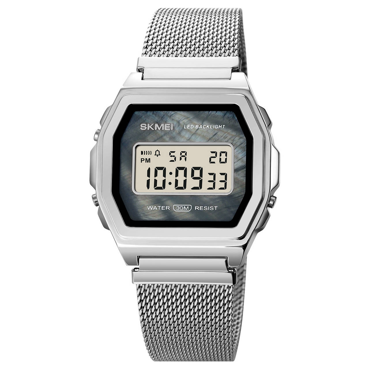 

Skmei 1806 серебристые наручные часы