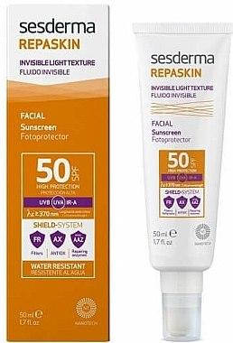 

Крем защита от солнца для лица - Sesderma Repaskin Invisible Light Texture SPF50 50ml