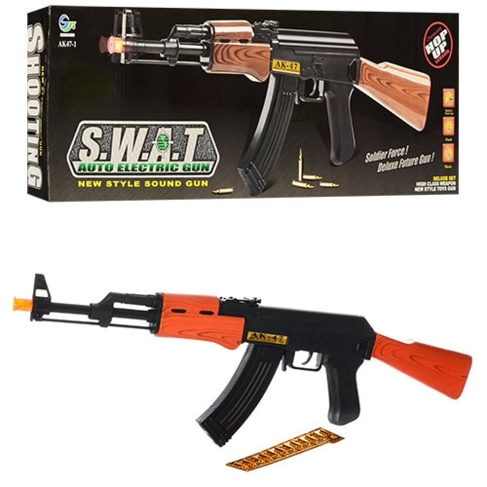 

Автомат AK 47-1 музыка, свет