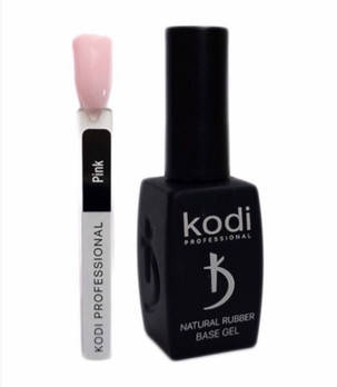 

Natural Rubber Base Gel Kodi Professional Pink- каучуковая основа 12 мл, Розовый