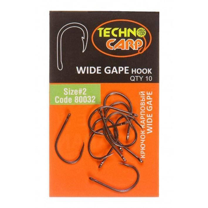 

Крючки карповые Wide Gape hook (10шт) №8