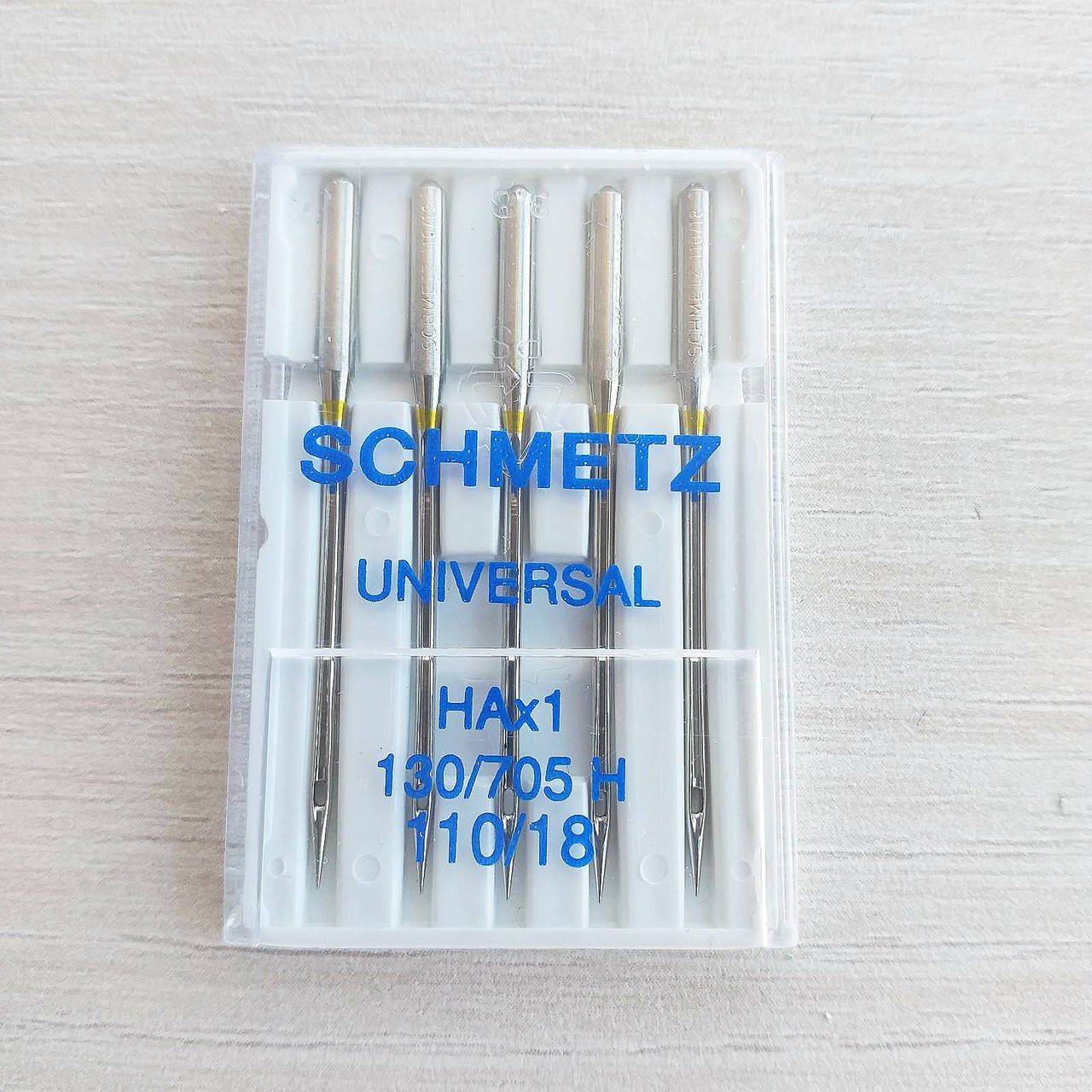 

Голки побутові Schmetz універсальні № 110 (5 голок)