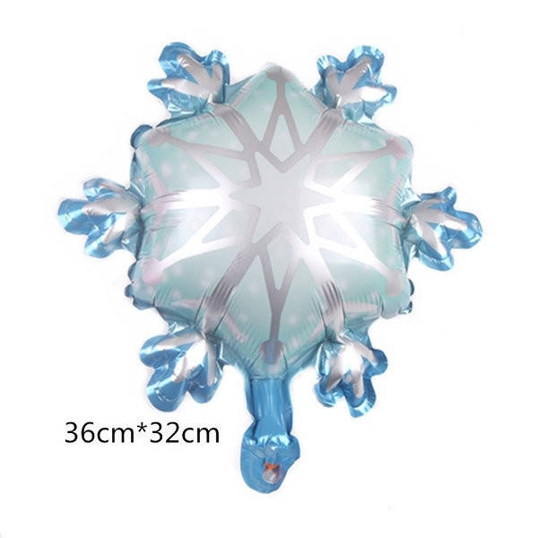 

Снежинка ❄ 25 см фольгированный шар