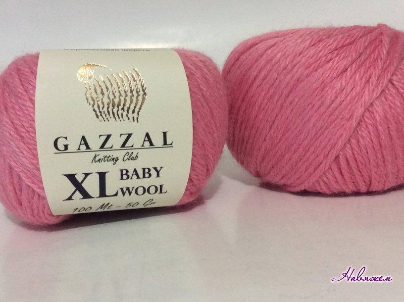 

Пряжа XL baby wool gazzal-828