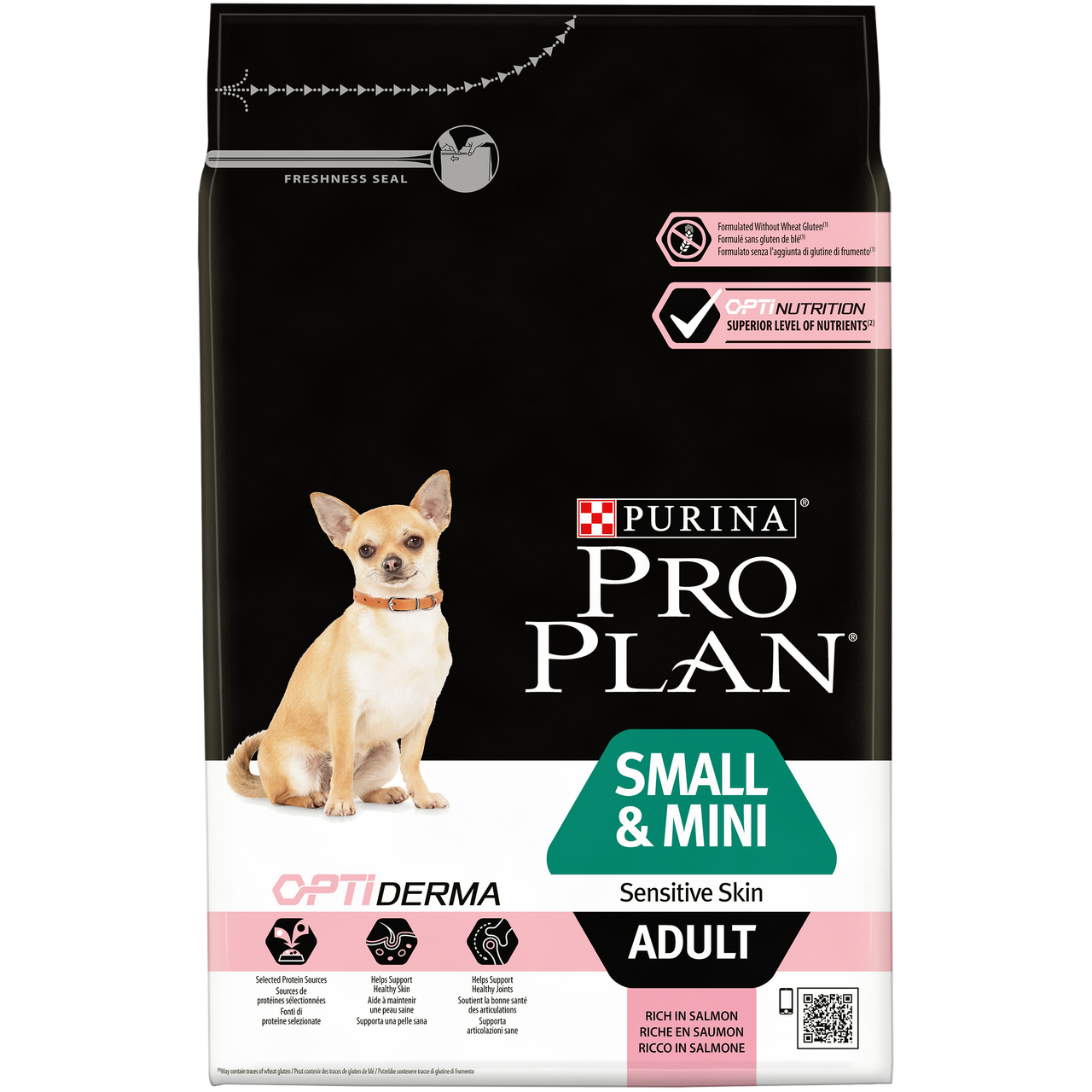 

Pro Plan Adult Small & Mini Sensitive Skin 7кг - для мелких пород с лососем