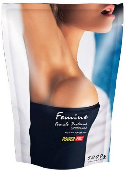 

Сывороточный протеин Power Pro - Femine (1000 грамм) banana-wild strawberry/банан-земляника
